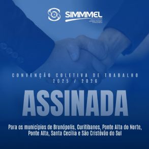 CELEBRAO DA CCT 2025-2026 para os municpios de Curitibanos e regio